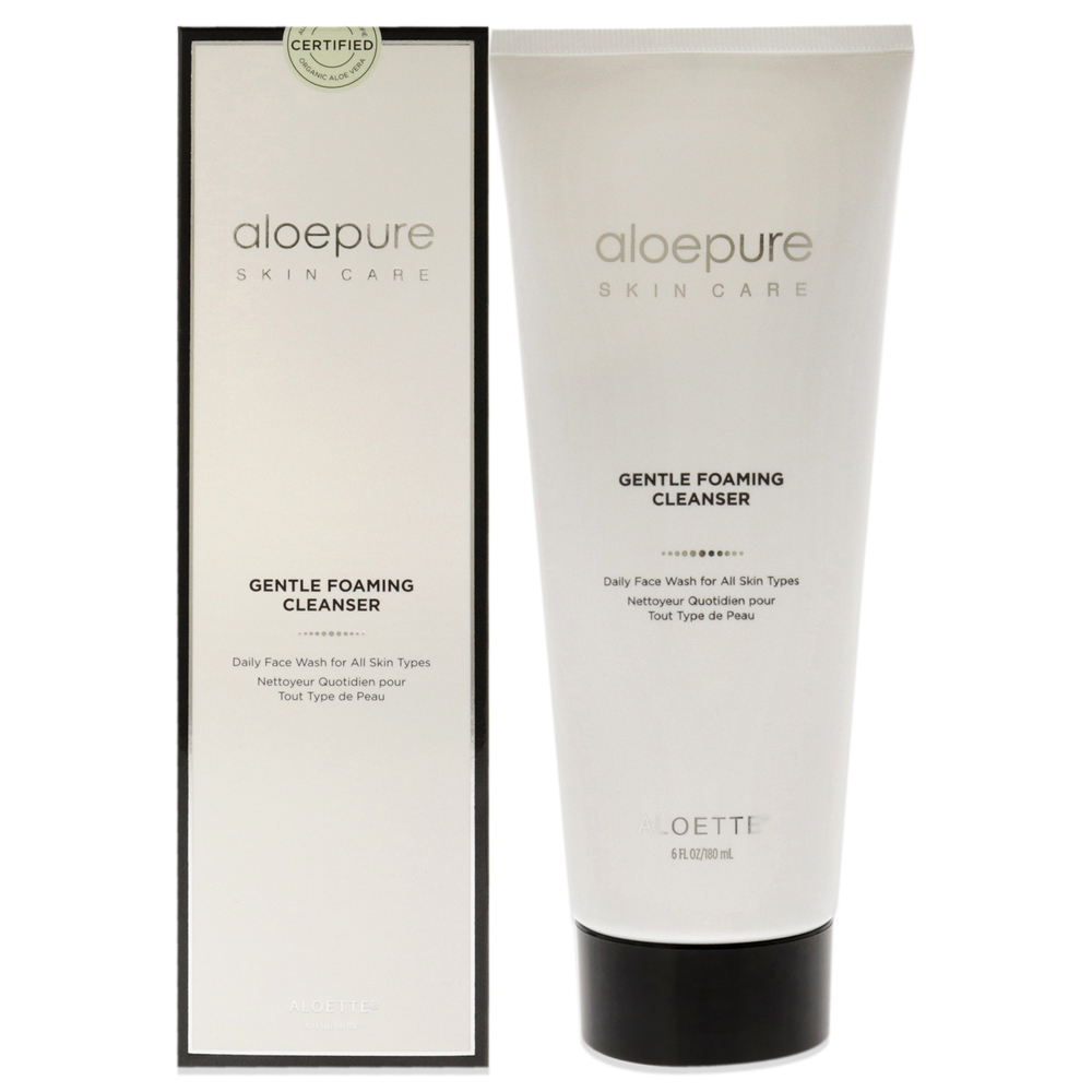 Aloepure Gentle Foaming Cleanser by Aloette for Unisex - 6 oz Cleanser